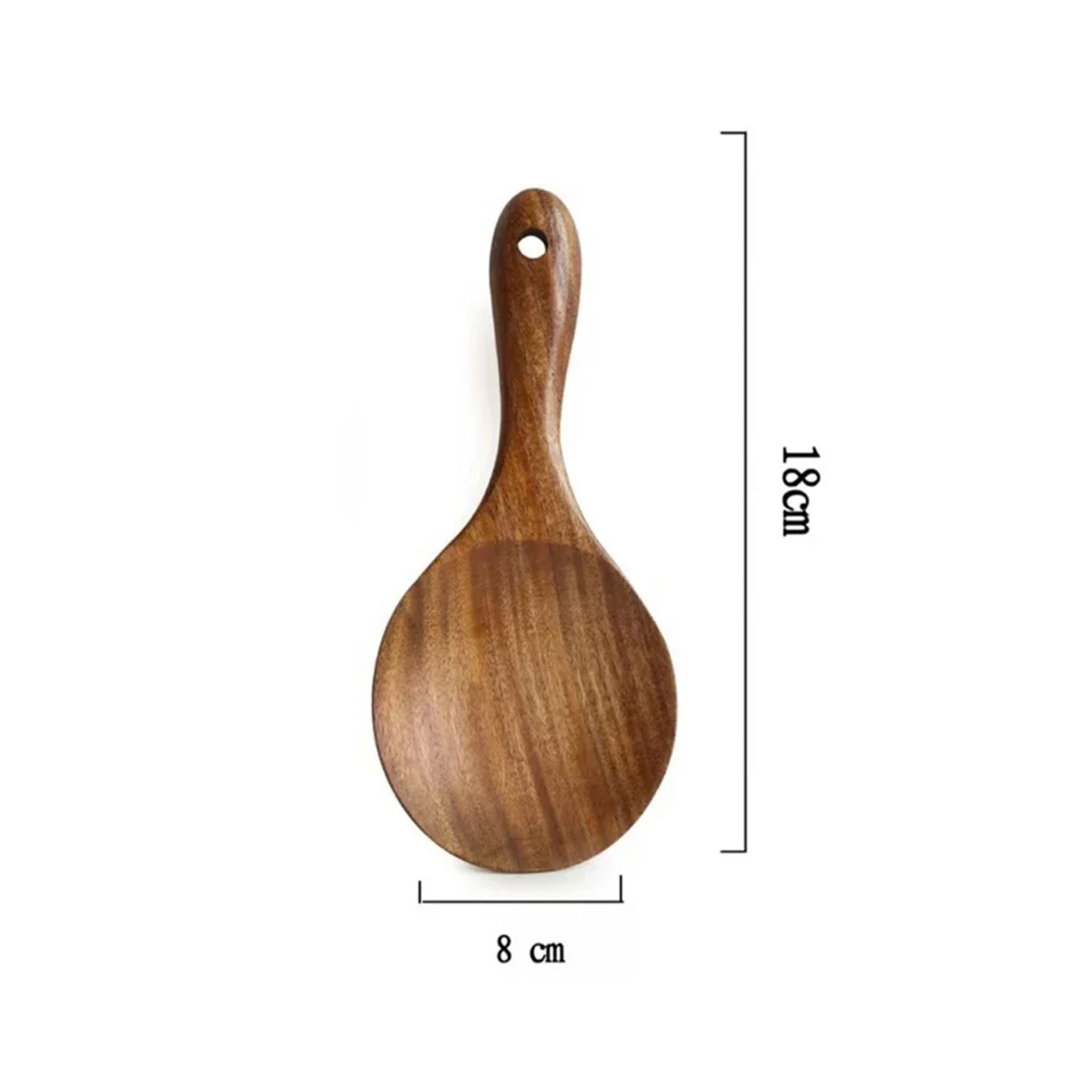7-Piece Teak Wood Cooking Spoon & Skimmer Set
