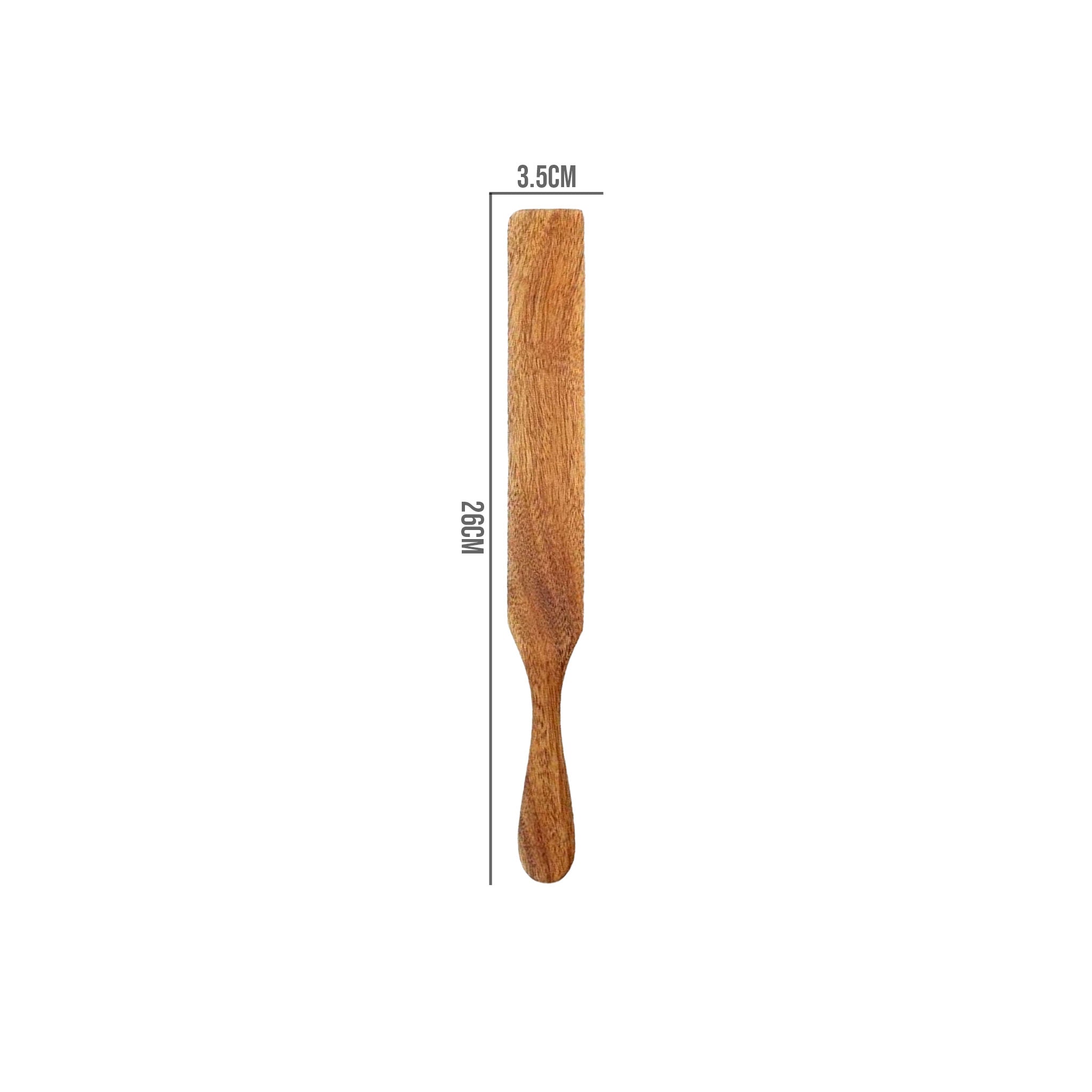 7-Piece Teak Wood Cooking Spoon & Skimmer Set