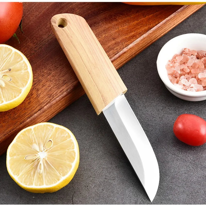 Household Folding Fruit Knife Stainless Steel Sharp Peeler Knife Vegetable and Fruit Slicing Knife Butcher's Meat Boning Knives