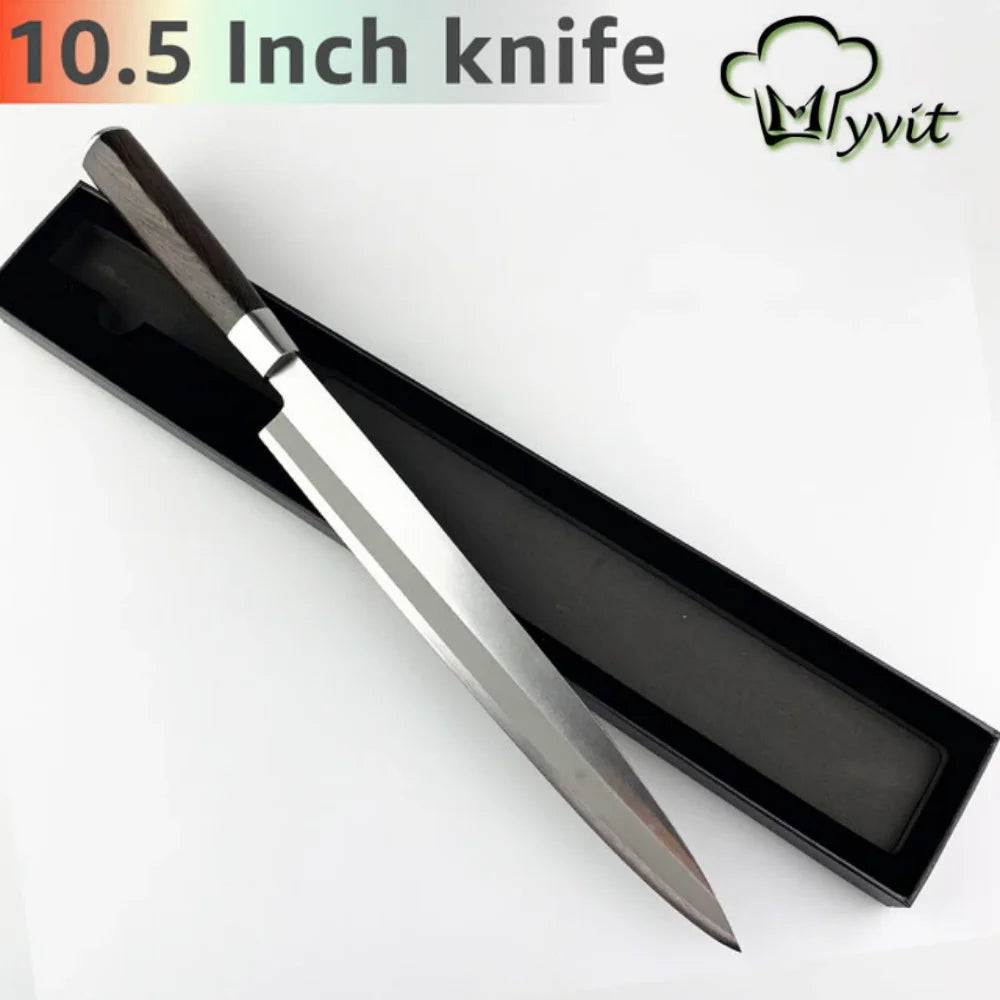 Japanese Kitchen Knife Set Sashimi Sushi Knife Stainless Steel Santoku Knives Chef Carving Utility Fish Filleting Slicing Knives
