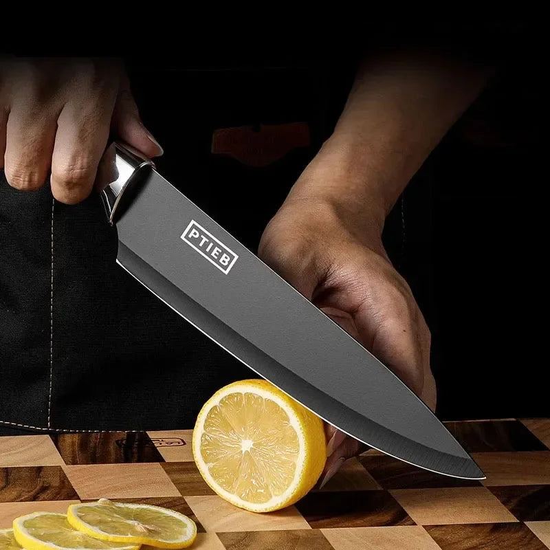 CMGF Forged Knife Set, Kitchen Knife Sharp Household Suitable for Cutting Meat and Vegetables Kitchen Tool Fruit Knife Set