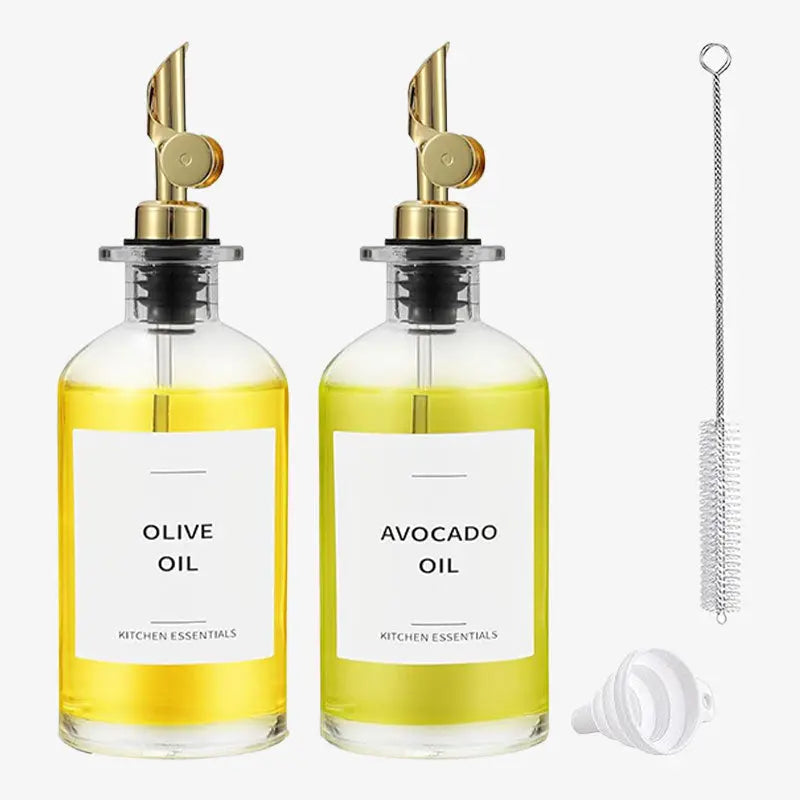 Oil dispensing bottle