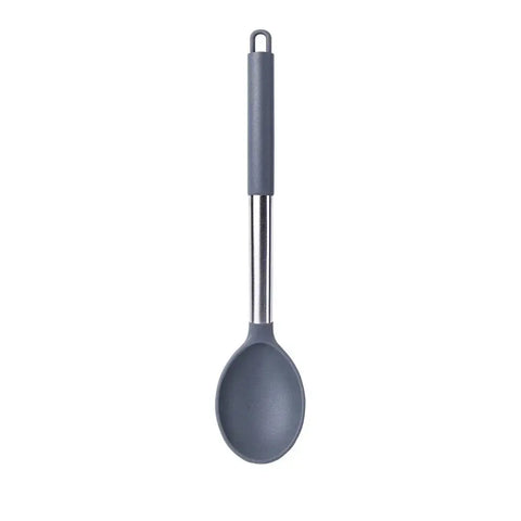 1-Pack Silicone Kitchenware Cooking Utensils Kitchen Accessories Spatula Turner Heat-resistant Soup Spoon Pasta Colander Shovel