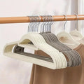 10 High-end Velvet Anti Slip Hangers To Save Space Wardrobe Organizer for Organizing Special Hanging Clothes for Household Use wiktra