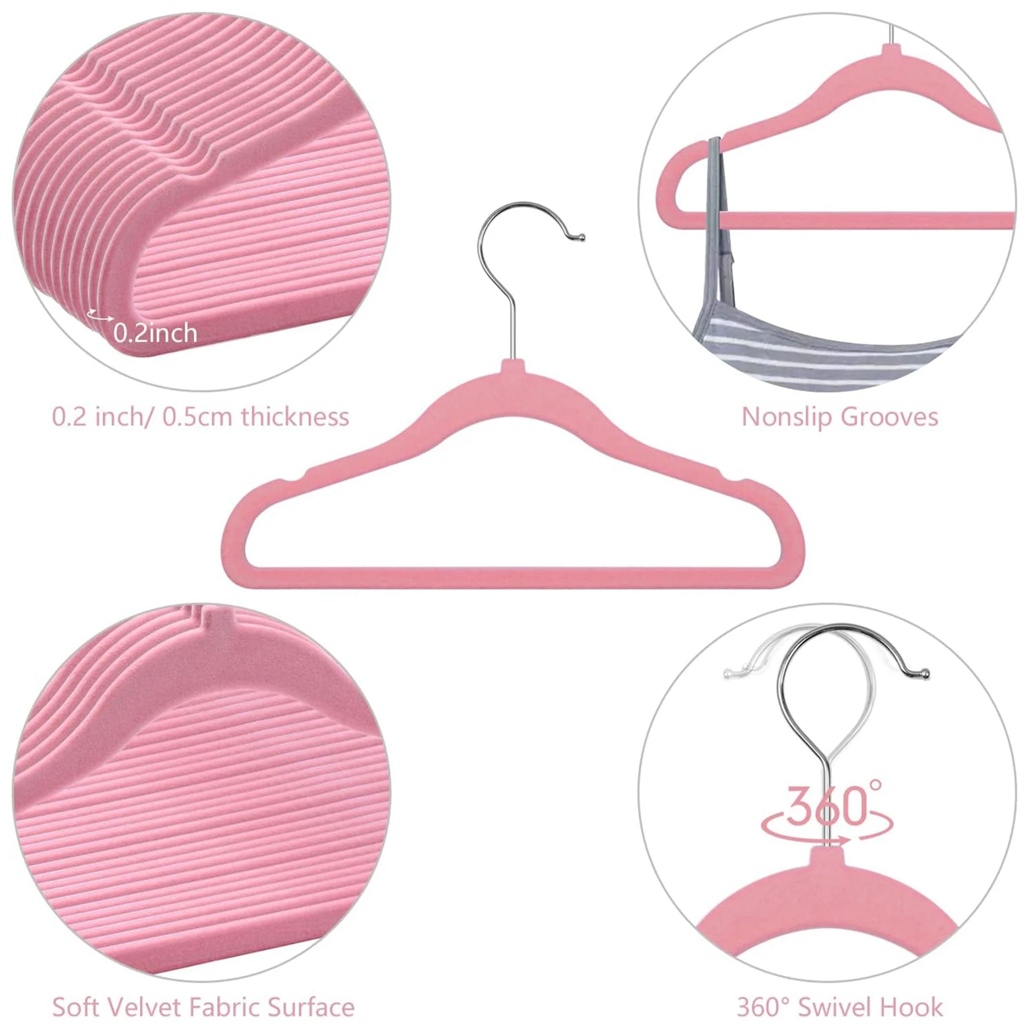"10-Piece Aluminum Alloy Clothes Hanger Set – Non-Slip Golden Rack"