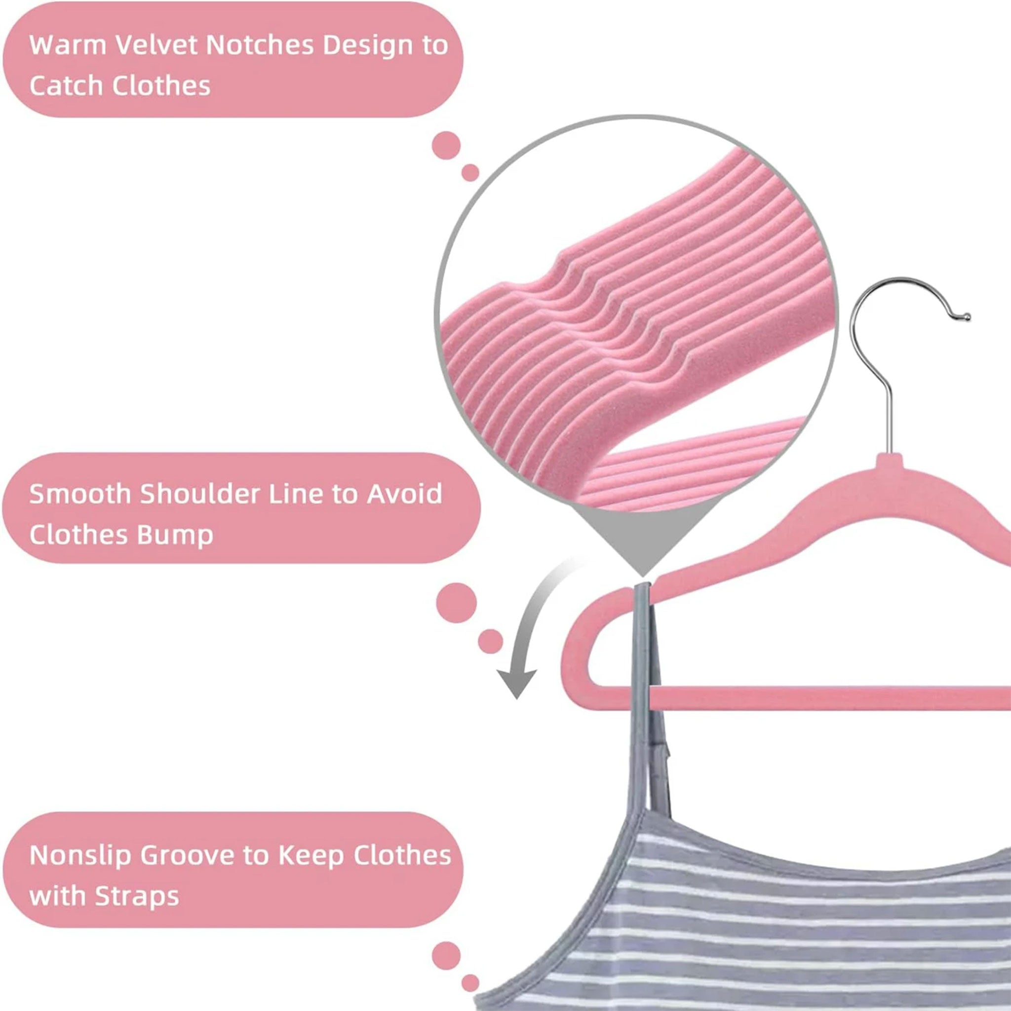 "10-Piece Aluminum Alloy Clothes Hanger Set – Non-Slip Golden Rack"