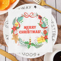 100PCS Christmas Paper Napkins 33X33CM Disposable Snowman Snowflake Reindeer Dinner Santa Napkins Paper Hand Towels for Xmas - Wiktra