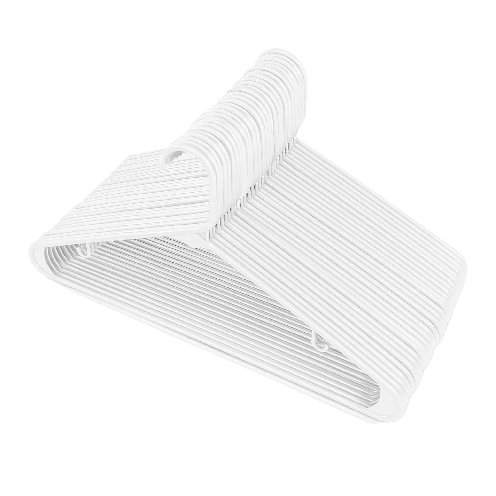 108-Pack Heavy Duty Plastic Clothes Hangers