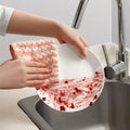 3/5/10Pcs Kitchen Anti-Grease Wiping Rags  Kitchen towel Microfiber Wipe Household Cleaning Products Multifunctional Cleaning wiktra