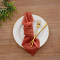 10pcs Cloth Napkins 43x43CM Cotton Gauze Retro Rustic Table Towels Dining Place Mats Linen Fabric Wedding Party Table Decoration - Wiktra