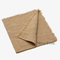 10pcs Napkins Cotton Cloth 41*41cm Rustic Gauze Hanky Tea Towel Dining Place Mats Wedding Supplies Linen Home Table Decor - Wiktra