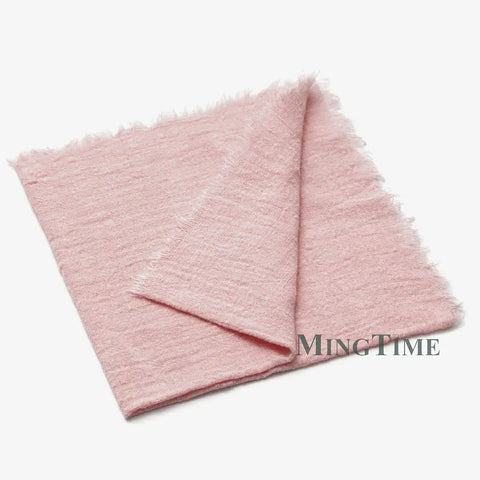 10pcs Napkins Cotton Cloth 41*41cm Rustic Gauze Hanky Tea Towel Dining Place Mats Wedding Supplies Linen Home Table Decor - Wiktra