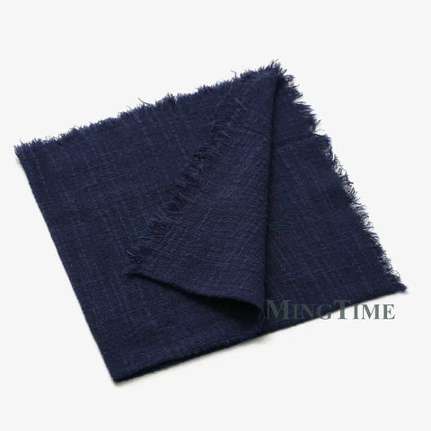 10pcs Napkins Cotton Cloth 41*41cm Rustic Gauze Hanky Tea Towel Dining Place Mats Wedding Supplies Linen Home Table Decor - Wiktra