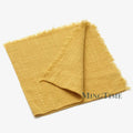 10pcs Napkins Cotton Cloth 41*41cm Rustic Gauze Hanky Tea Towel Dining Place Mats Wedding Supplies Linen Home Table Decor - Wiktra