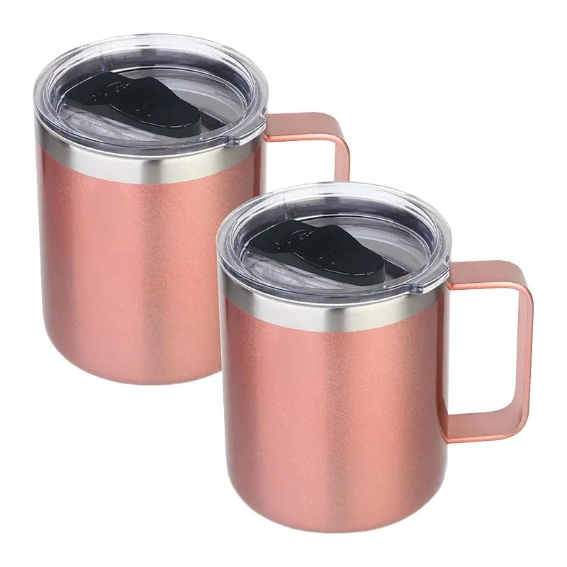 12oz/14oz Handle Thermos Cup