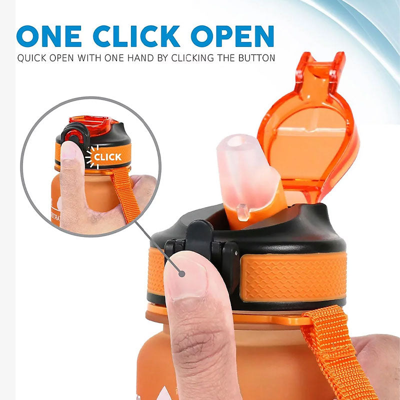 1L Motivational Sports Water Bottle