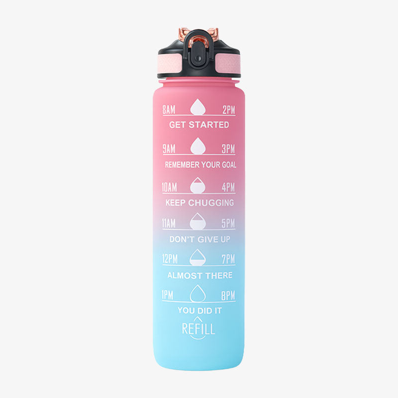 1L Motivational Sports Water Bottle