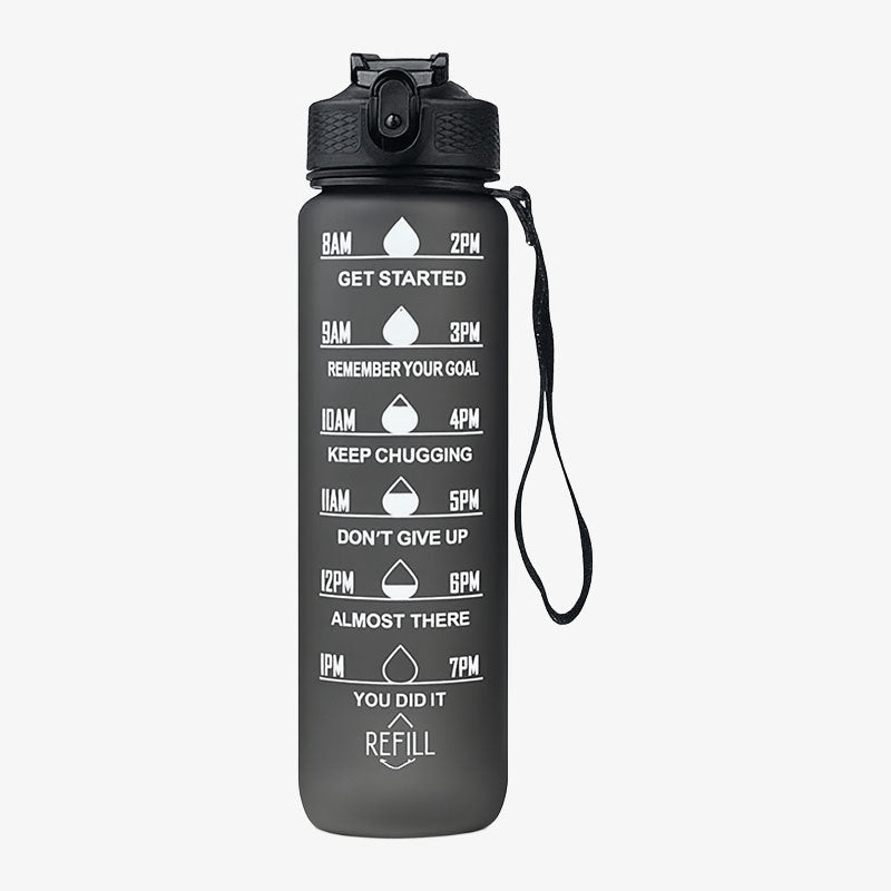 1L Motivational Sports Water Bottle