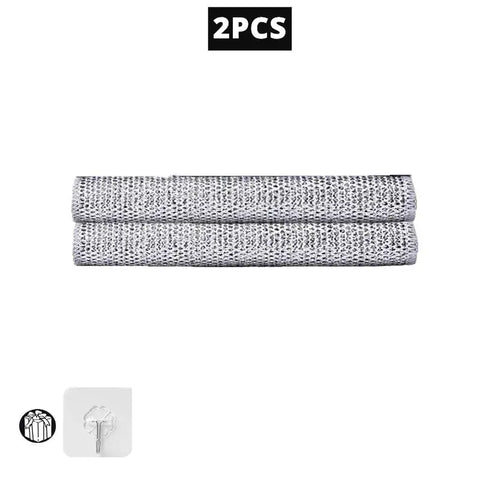 20/1pcs Magic Cleaning Cloth Thickened Double -sided Metal Steel Wire Rags Kitchen Dish Pot Washdishing Cloths Towel Clean Tools