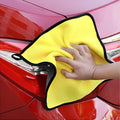 5/1pcs Microfiber Cleaning Cloth Thicken Car Washing Drying Towels Household Kitchen Wiping Rags Windows Glass Cleaning Cloth - Wiktra