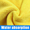 5/1pcs Microfiber Cleaning Cloth Thicken Car Washing Drying Towels Household Kitchen Wiping Rags Windows Glass Cleaning Cloth - Wiktra