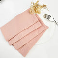 20PC 30X45CM Cotton Hotel Serving Cloth Napkins Fabric Family Dinner Kitchen Green Tea Towels Table Mat Wedding Table Decoration - Wiktra