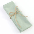 20PC 30X45CM Cotton Hotel Serving Cloth Napkins Fabric Family Dinner Kitchen Green Tea Towels Table Mat Wedding Table Decoration - Wiktra