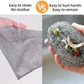 20Pcs Magic Cleaning Cloth Kitchen Dishwashing Towel Metal Steel Wire Cleaning Rag for Dish Pot Cleaning Tools wiktra