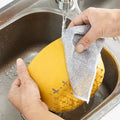 1/20pcs Double-side Steel Wire Cleaning Cloth Kitchen Pan Pot Dish Washing Rags Non-Scratch Scrubber Thickened Mesh Wipes Towel wiktra