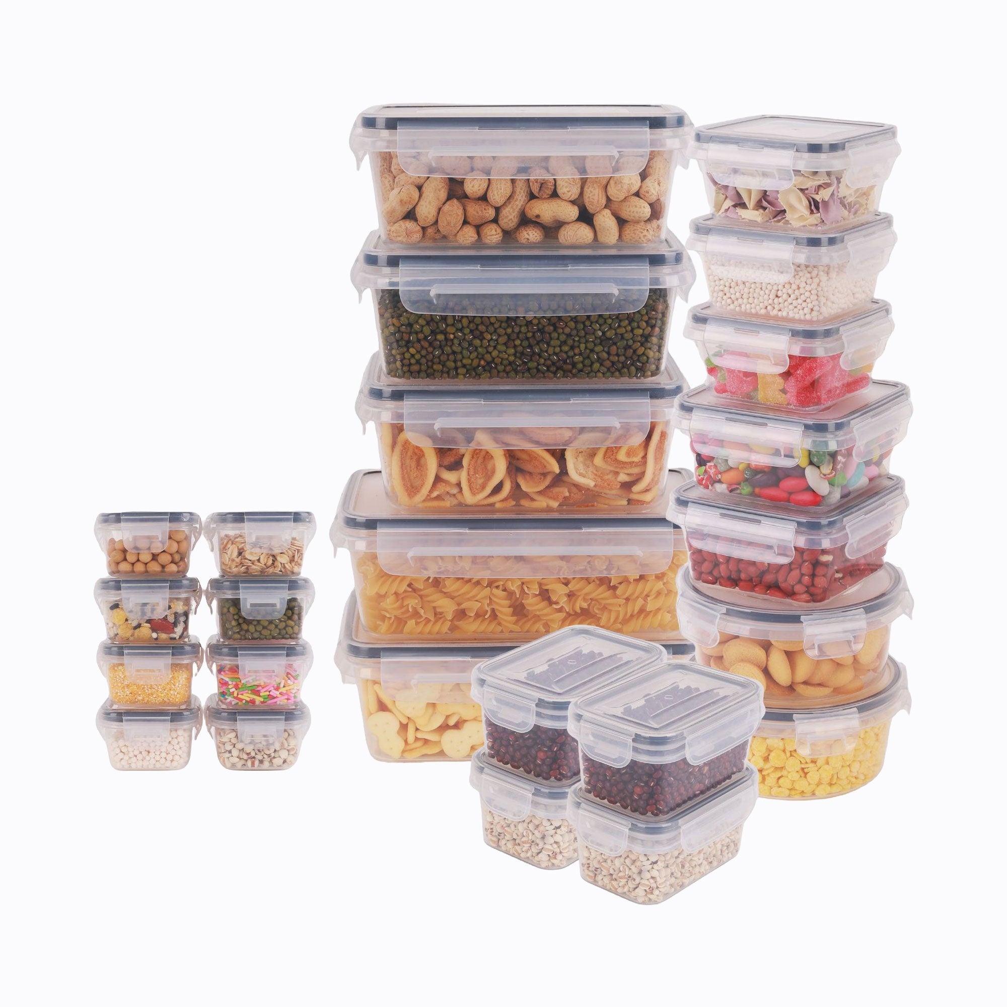 24-Piece Kitchen Storage Box Set