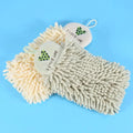 2Pcs Kitchen Hanging Towels Set Chenille Hand Face Wipe Towels Bathroom Washcloths wiktra