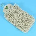 2Pcs Kitchen Hanging Towels Set Chenille Hand Face Wipe Towels Bathroom Washcloths wiktra