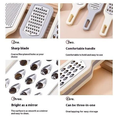 3-in-1 Stainless Grater Knife Wiktra