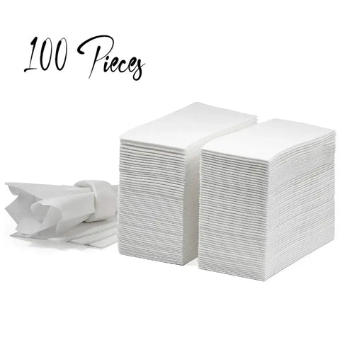 300 Pcs 16"x12" Disposable Premium Dinner Napkin Linen feel Cloth Napkin  Absorbent Guest Towel Wedding Hotel Party Reception - Wiktra