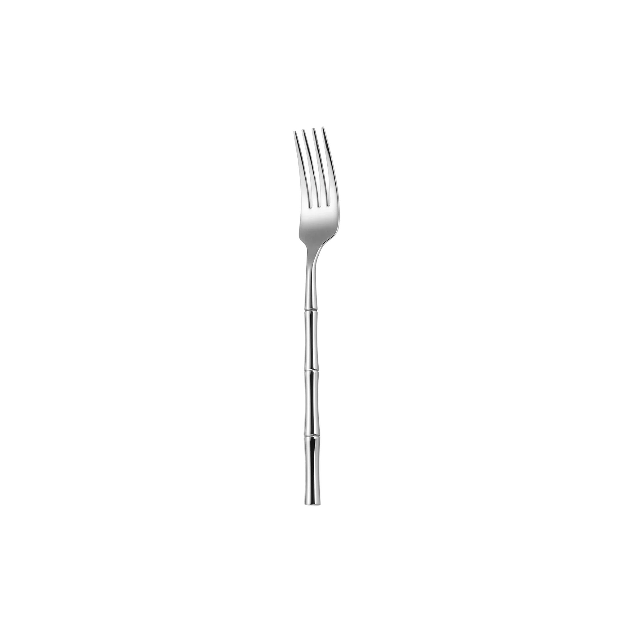 304 Stainless Steel Cutlery Set with Bamboo Handles – Forks & Spoons