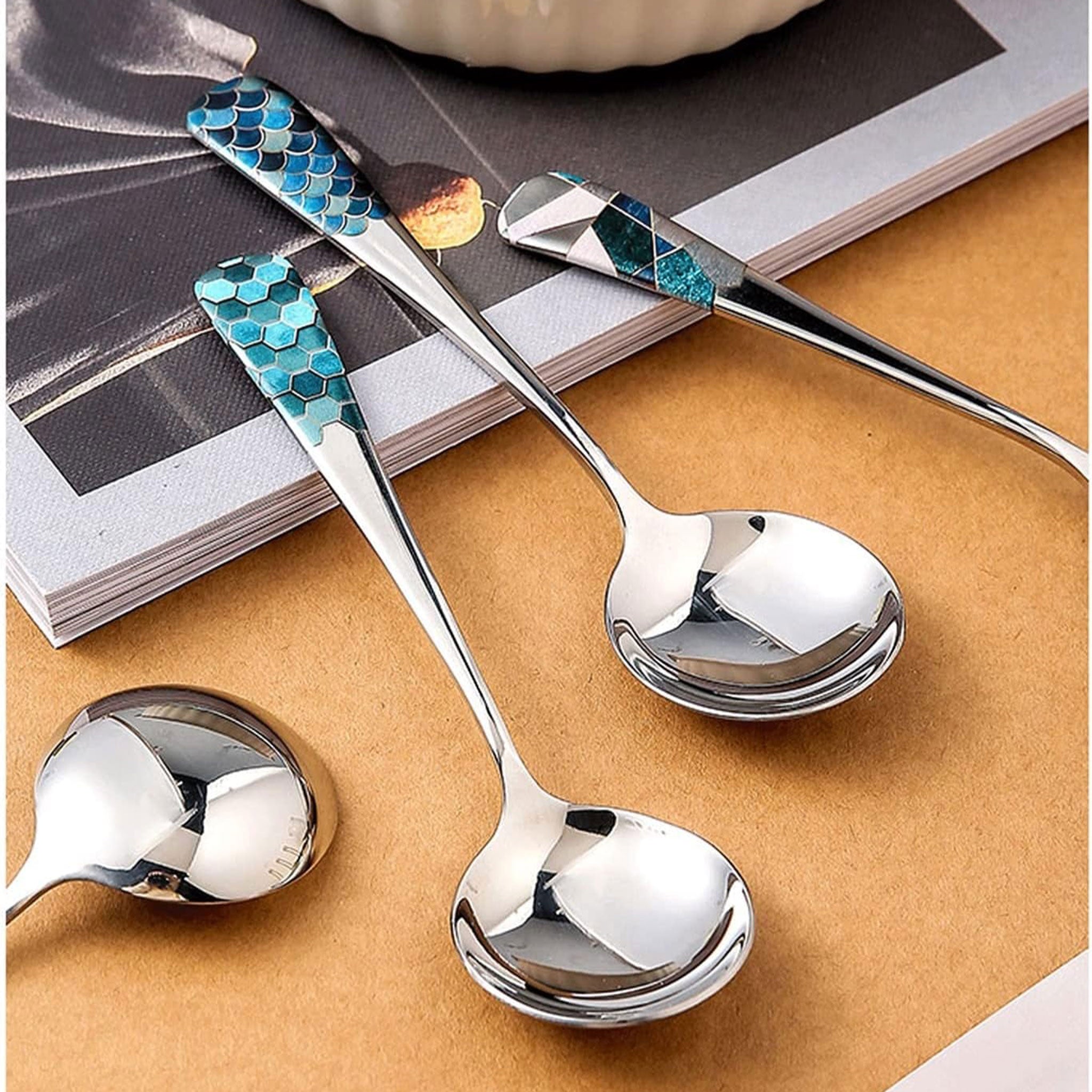 304 Stainless Steel Korean Cutlery Set – Spoon & Chopsticks Dinner Set
