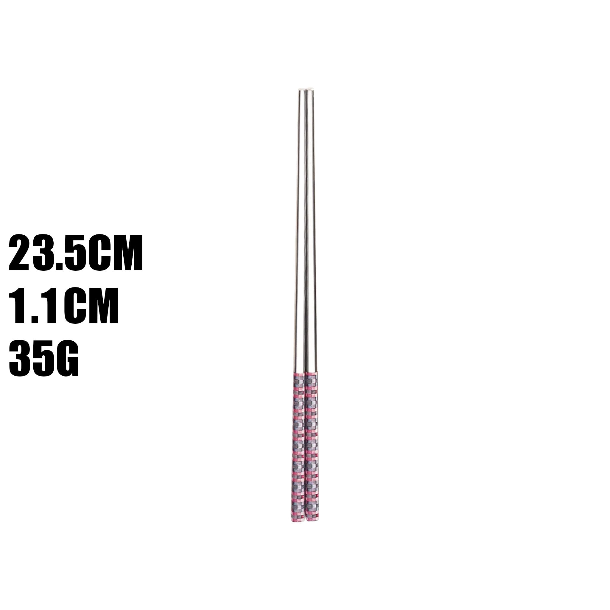 304 Stainless Steel Korean Cutlery Set – Spoon & Chopsticks Dinner Set