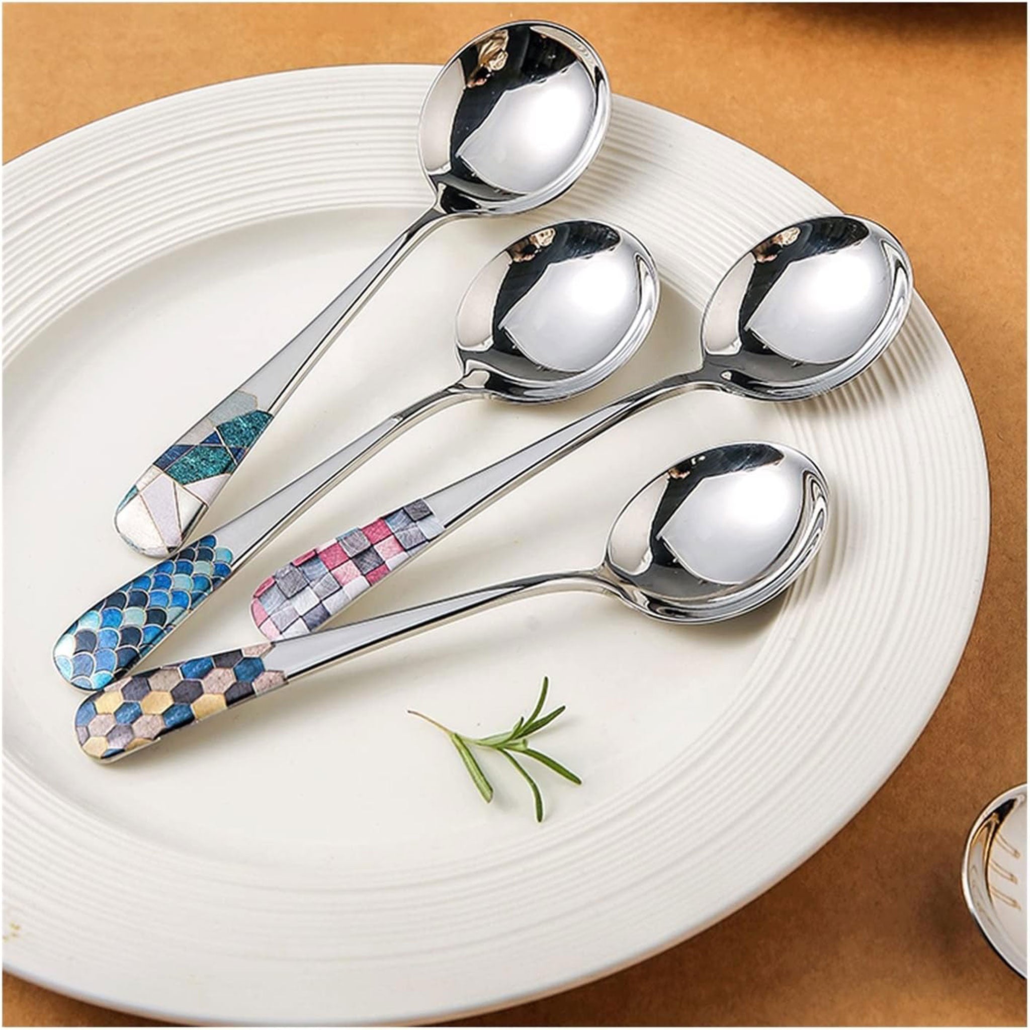 304 Stainless Steel Korean Cutlery Set – Spoon & Chopsticks Dinner Set