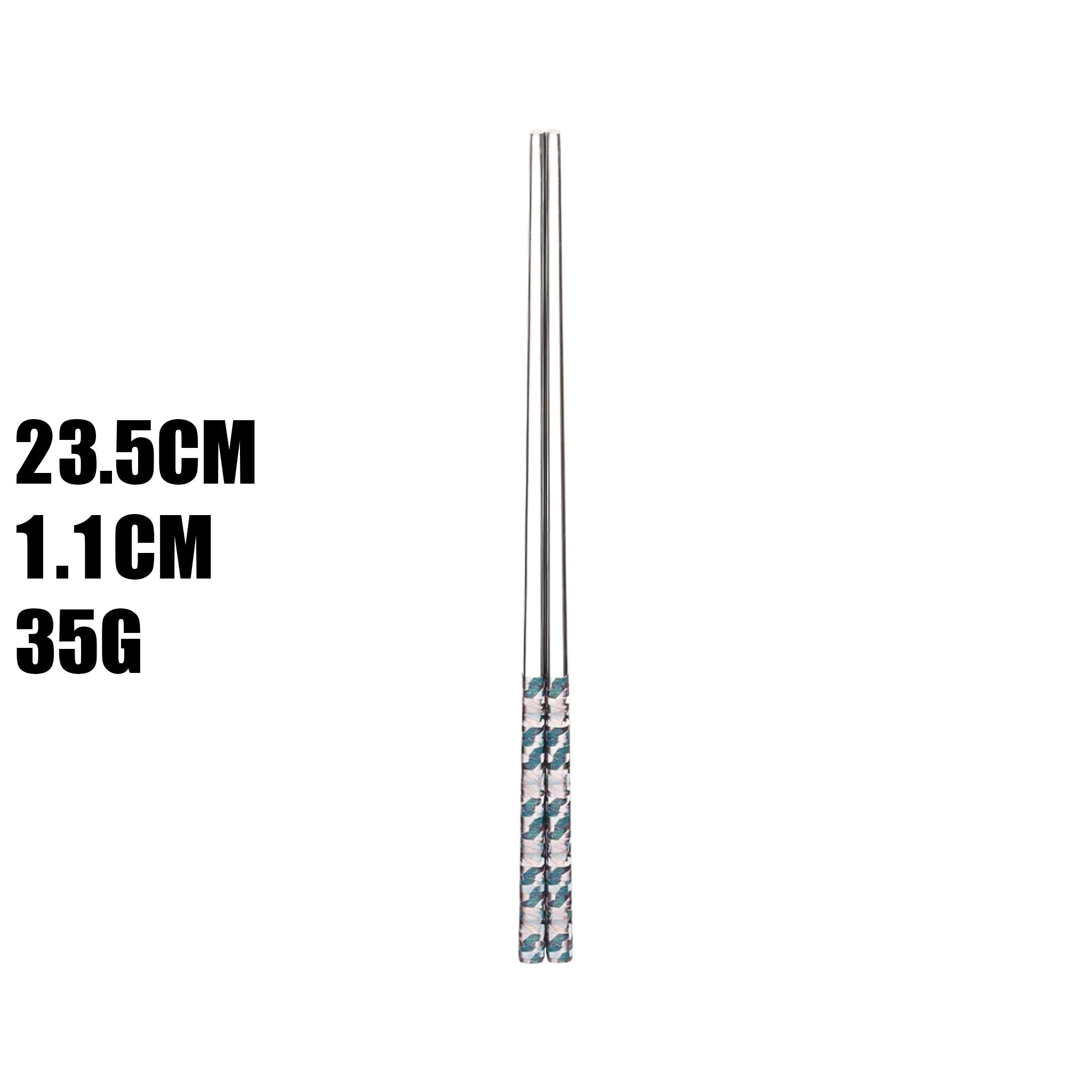 304 Stainless Steel Korean Cutlery Set – Spoon & Chopsticks Dinner Set