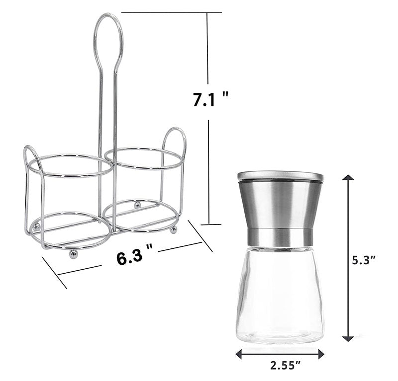 304 Stainless Steel Manual Pepper Grinder