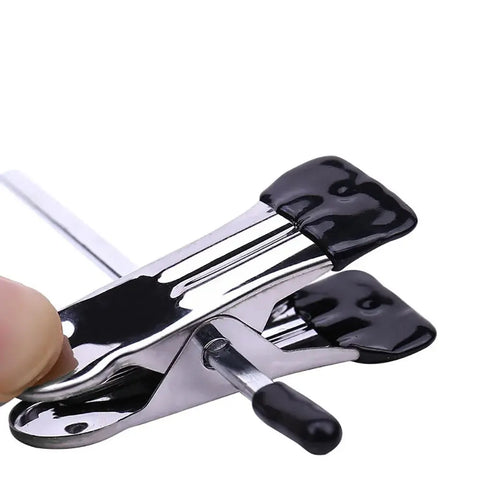 10/20/30PCs Stainless Steel Dress Hanger Pants Clip Clothes Racks Wardrobe Storage Organizer Coat Pants Tongs Skirt Hanger wiktra