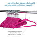 10/20/30Pcs Baby Non-Slip Velvet Hangers Space Saving 360 Degree Swivel Hook Flocked Felt Kids Clothes Drying Rack Organizer wiktra