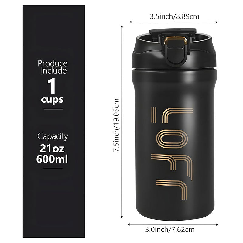 316 Stainless Steel Portable Thermos Coffee Cup