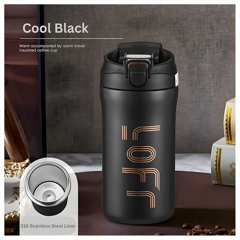 316 Stainless Steel Portable Thermos Coffee Cup