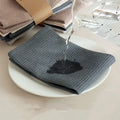 35x35cm Square Waffle Dish Towel Household Kitchen Plain Cotton Thickened Cleaning Cloth Absorbent Dishcloth - Wiktra