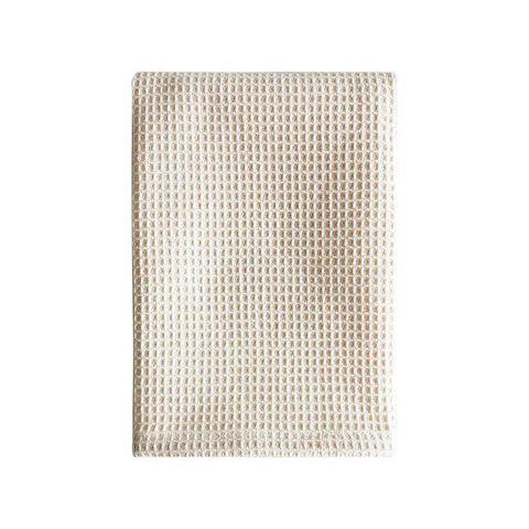 35x35cm Square Waffle Dish Towel Household Kitchen Plain Cotton Thickened Cleaning Cloth Absorbent Dishcloth - Wiktra