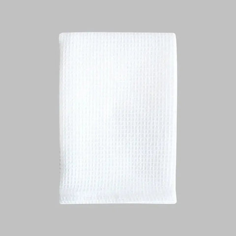 35x35cm Square Waffle Dish Towel Household Kitchen Plain Cotton Thickened Cleaning Cloth Absorbent Dishcloth - Wiktra