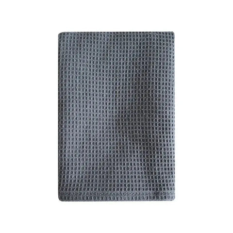 35x35cm Square Waffle Dish Towel Household Kitchen Plain Cotton Thickened Cleaning Cloth Absorbent Dishcloth - Wiktra