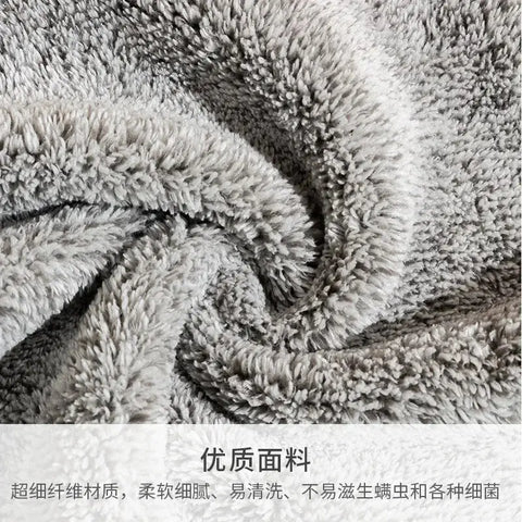 1/3Pcs Bamboo Charcoal Dishcloth Microfiber Kitchen Towel Thickened Absorbent Non-stick Oil Rags Home Cleaning Dishcloth wiktra