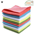 3pc Kitchen Towels Dish Washing Cloth Mesh Towel Wipes Absorbable Soft Window Car Rags Bathroom Microfiber Cleaning Cloth wiktra